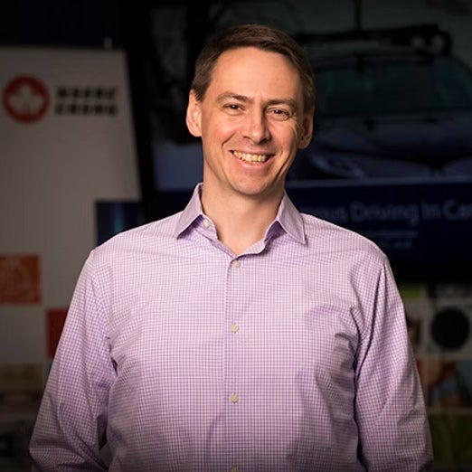 Steven Waslander leads the wildfire-prediction project.