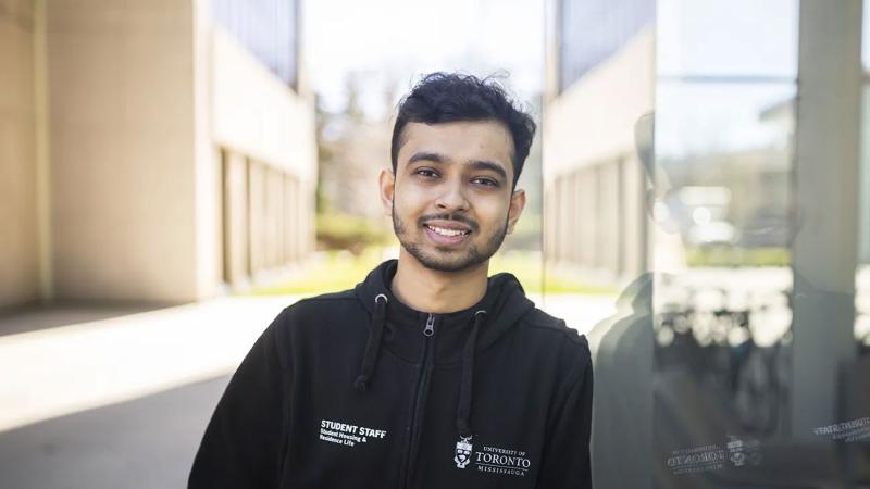 Ridwan Iqbal studied environmental management and economics at U of T Mississauga.