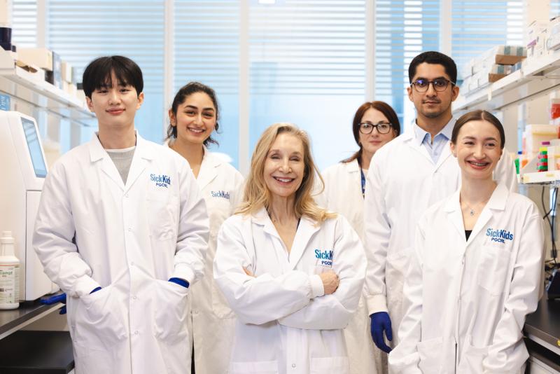 Josselyn and colleagues in the Josselyn-Frankland Lab at SickKids.