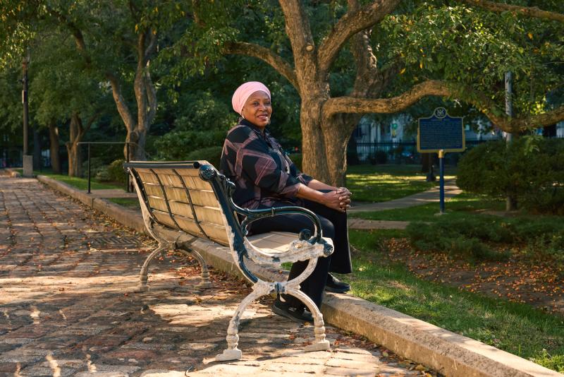 Afua Cooper, historian and leader of A Black People's History of Canada.