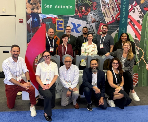 Stark with Fertility Partners colleagues at the ASRM Scientific Congress and Expo in Texas.