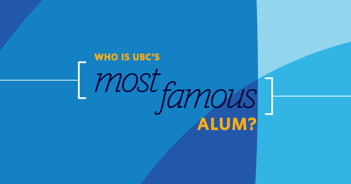 Answering the question: Who is UBC's most famous alum?