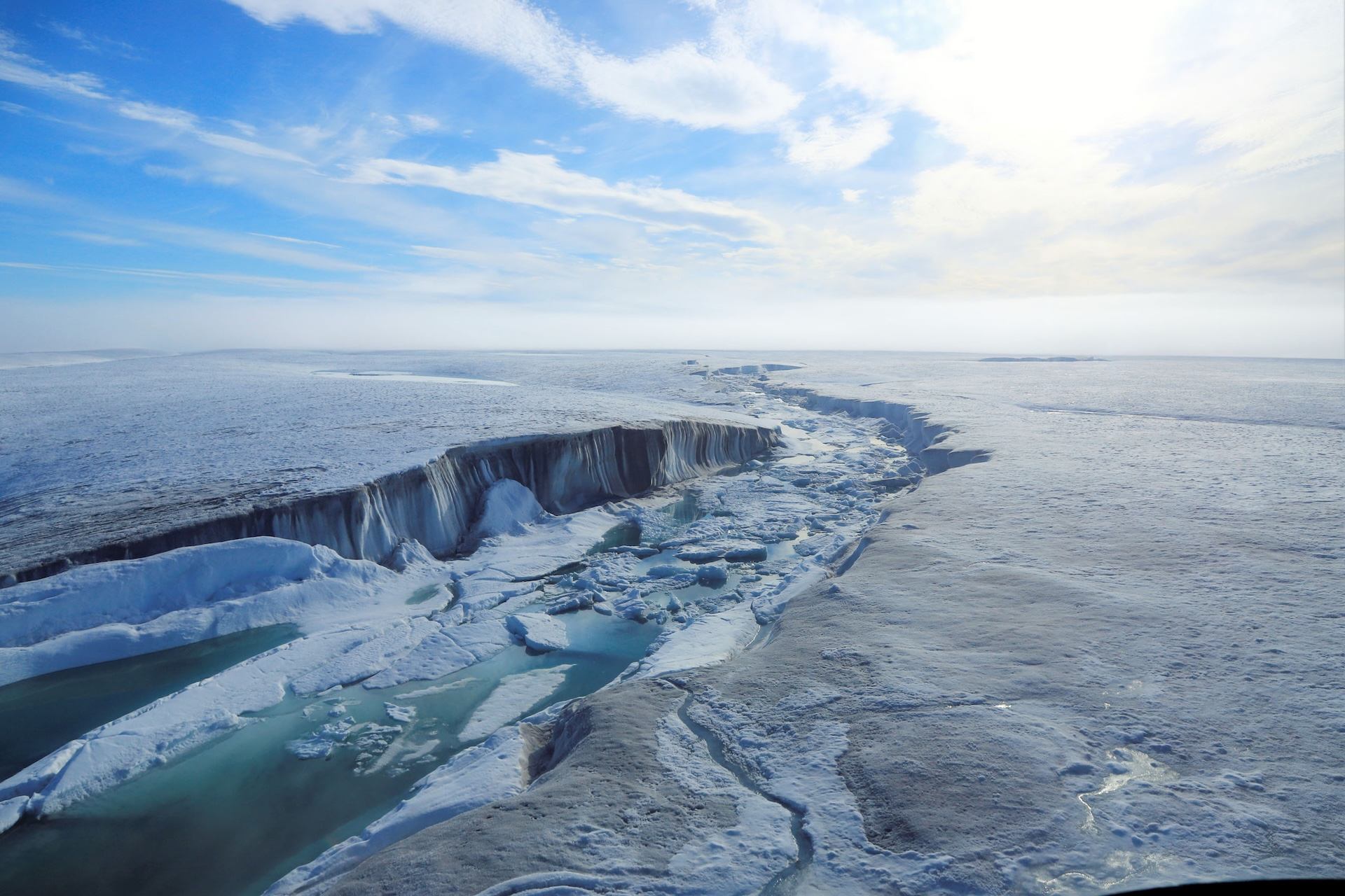 A vanished Arctic lake becomes evidence of a changing climate.