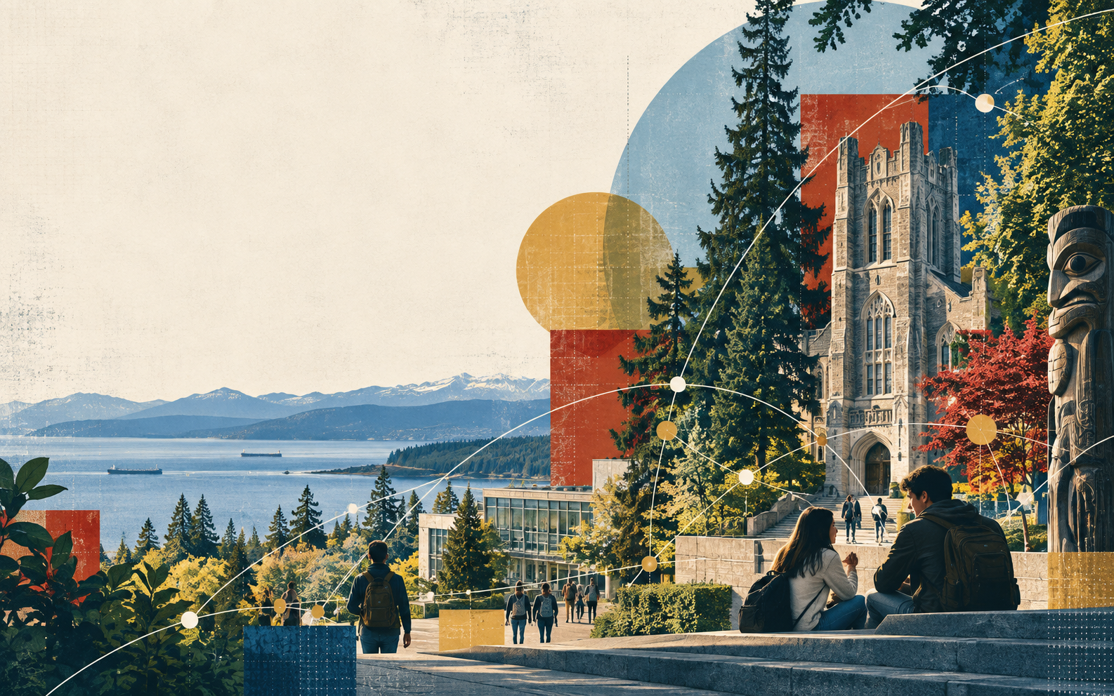 Original editorial artwork: The Places We Become