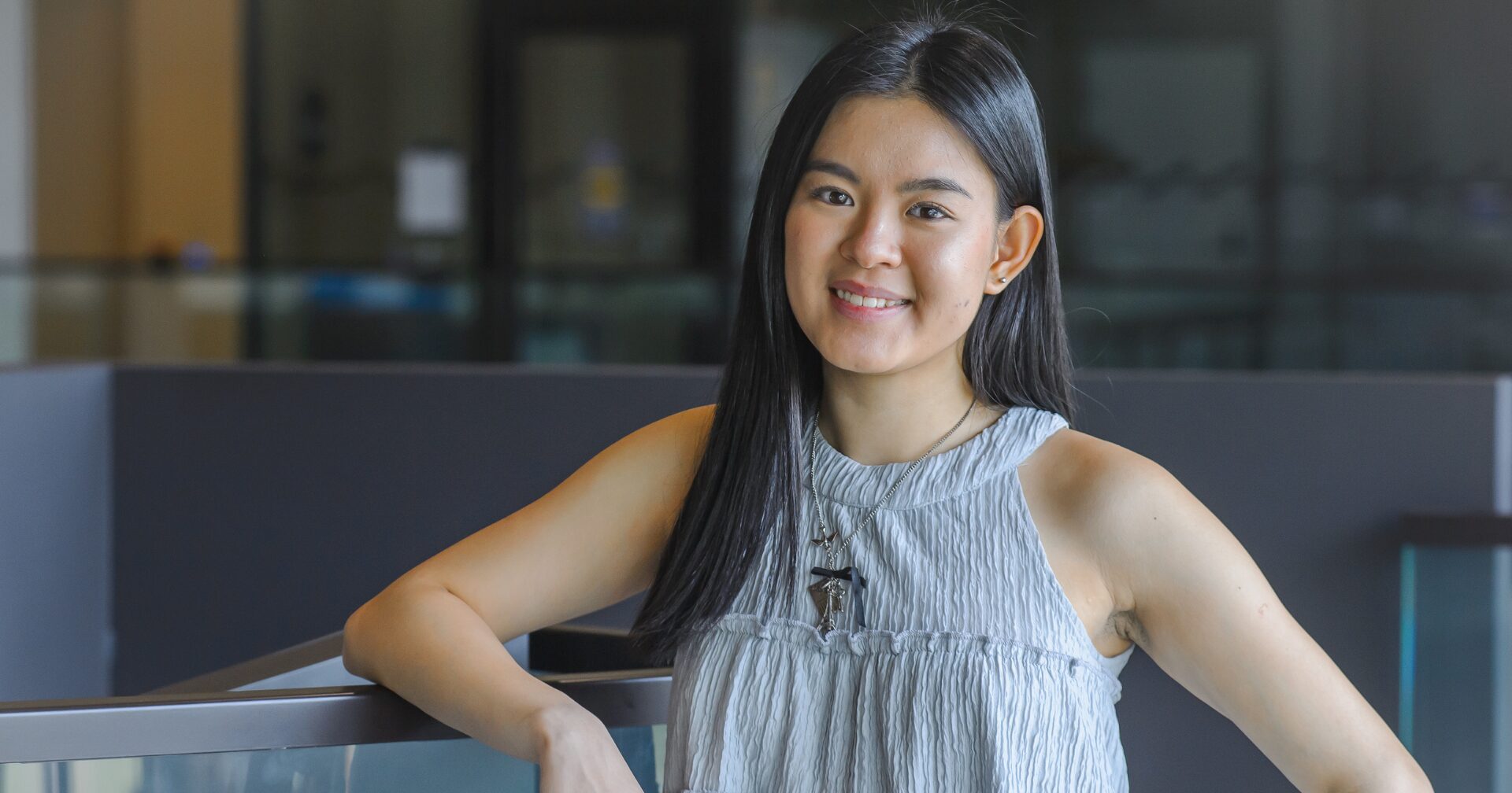 Enya Law seizes entrepreneurial impact at Western. Official Western News image.