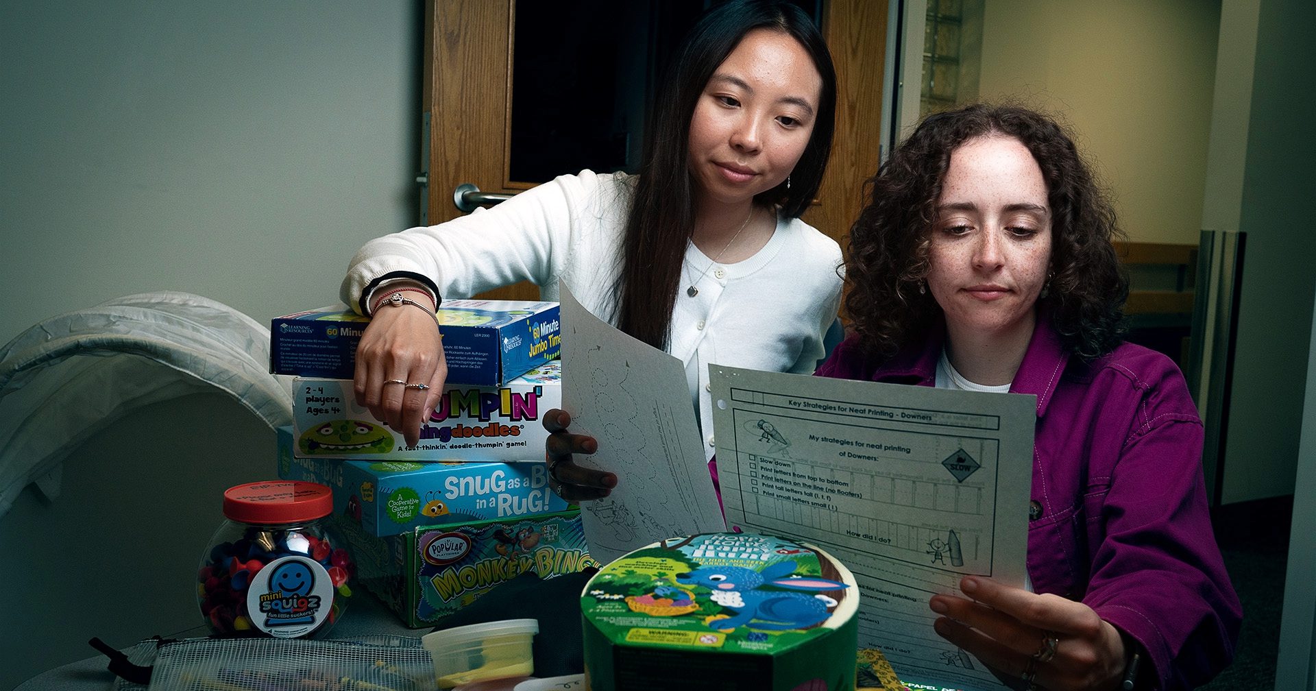 Occupational therapy students reduce wait times for kids. Official Western News image.
