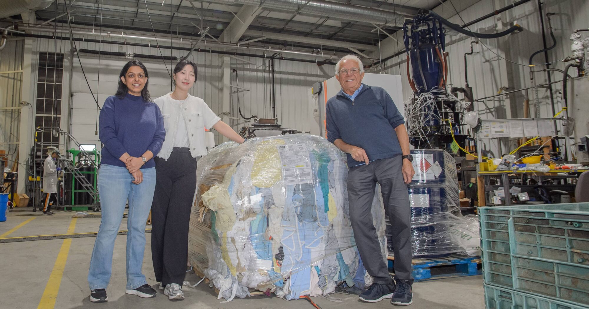 Research collaborations aid Goodwill in diverting waste. Official Western News image.