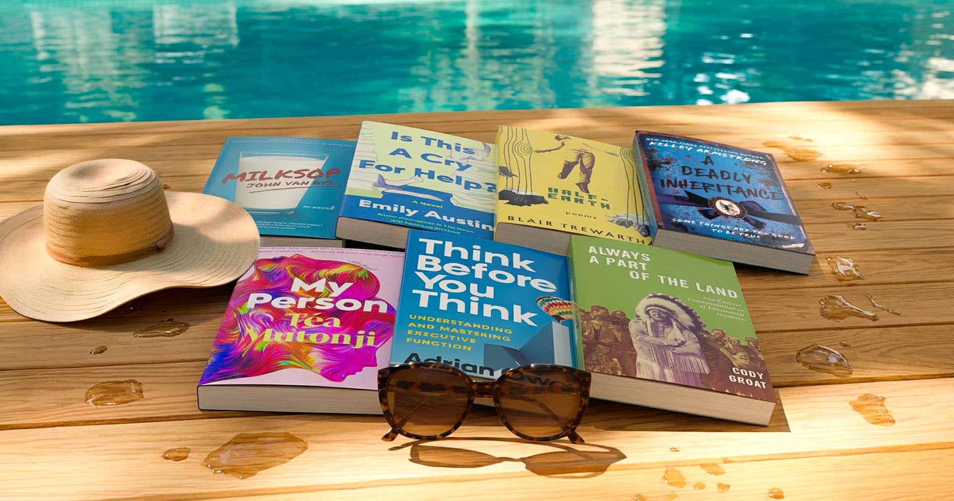 Seven summer reads from the Western community. Official Western News image.